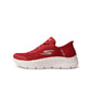 Skechers Womens Go Walk Flex Grand Entry - Red