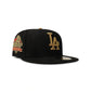 New Era 5950 LA Dodgers World Series Champions - Black/Gold
