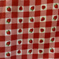 Strawberry Gingham Collared Dress
