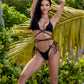 Mariposa Top in black-shimmer