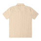 Denim Exchange Crochet Textured Button Up Shirt - Khaki