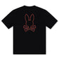 Psycho Wasterlo Back Graphic Tee - Navy