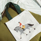 Horse Mini Tote Bag Set – 3-Pack Equestrian Kids Totes | Pony Party Favor Bags | Cute Horse Gifts for Girls