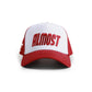 Almost Someday Warp Snapback - Red