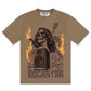 Bkys Rockstar Oversized Tee - Brown