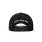Market Studios Badge 6 Panel Hat - Black