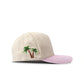 Reference Paradise La Corduroy Hat - Cream/Lavender