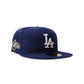 New Era 5950 LA Dodgers Post Season 2025 Fitted Hat - Blue