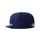New Era 5950 LA Dodgers Post Season 2025 Fitted Hat - Blue