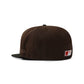 New Era 5950 Dodgers Glow in the Dark Hat - Brown/Black