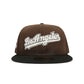New Era 5950 Dodgers Glow in the Dark Hat - Brown/Black