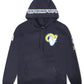Pro Standard LA Rams Chenille Hoodie - Navy