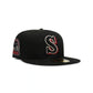 New Era 5950 Seattle Mariners 30th Anniversary Hat - Black/Red