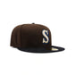 New Era 5950 Seattle Mariners Hat - Walnut