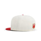 New Era 5950 San Francisco 49ers XXIII Super Bowl Patch Hat - Chrome/Red