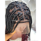 SHADE KNOTLESS BURGUNDY OMBRE. (LACE TYPE: FULL LACE)