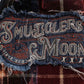 Smugglers Moon Button Up Woven Top - Bleached Plaid