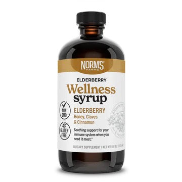 Norms Farms Immune Support Elderberry Syrup, 8 Fl Oz