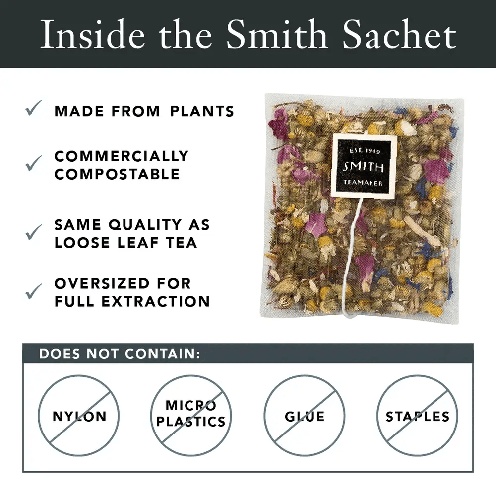 Smith Teamaker Jasmine Silver Tip Green Tea, Case of 6 (15 bags each)