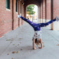 JMU Purple Duke Dog Leggings