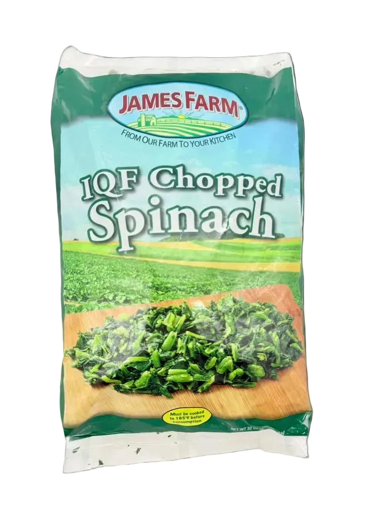 James Farm Chopped Spinach