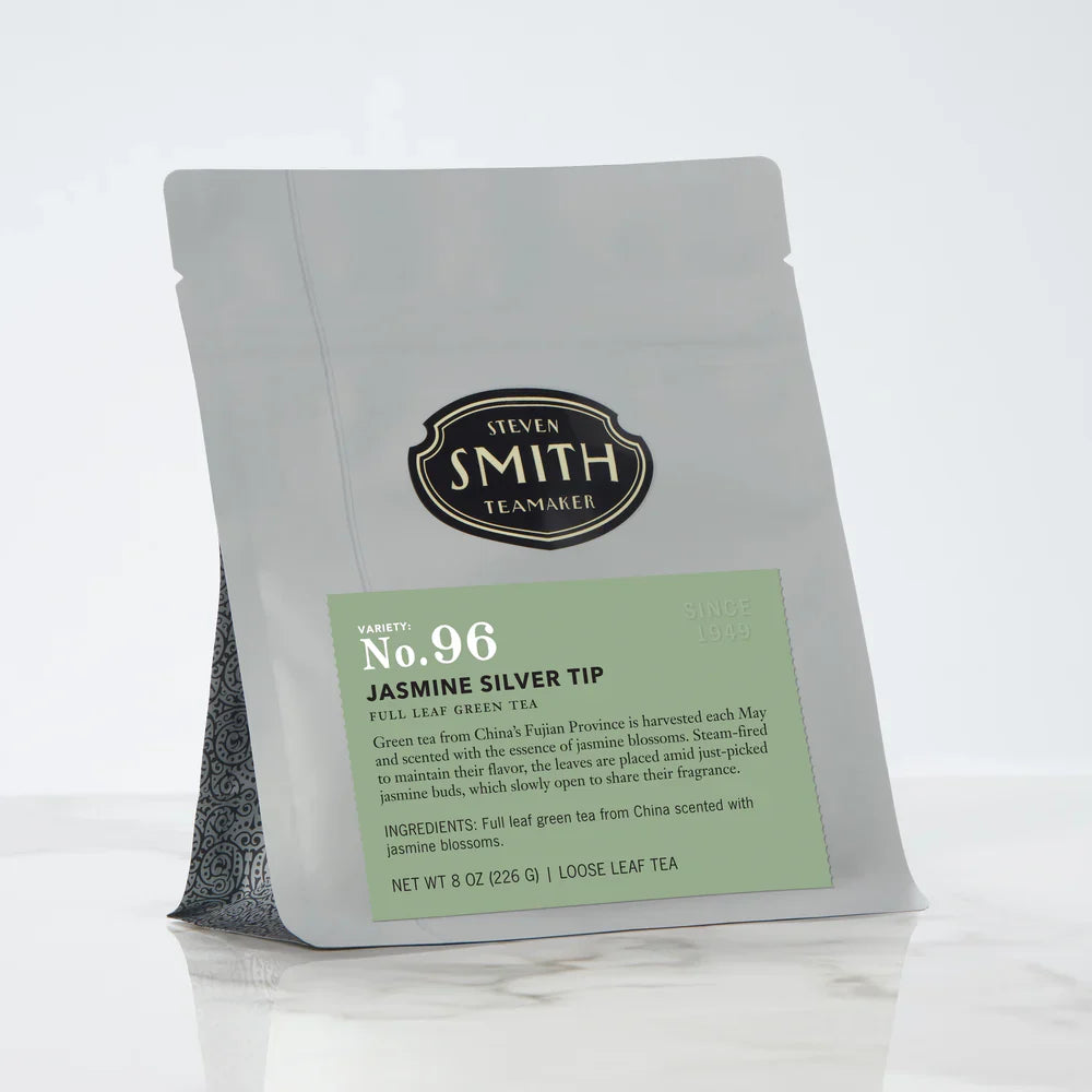 Smith Teamaker Jasmine Silver Tip Green Tea, Case of 6 (15 bags each)