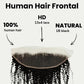 Jerry Curl 13x4 HD Lace Human Hair Frontal