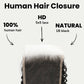 Jerry Curl 5x5 HD Lace Human Hair Closure