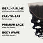 Jet Black Body Wave 13x6 HD Lace Human Hair Frontal
