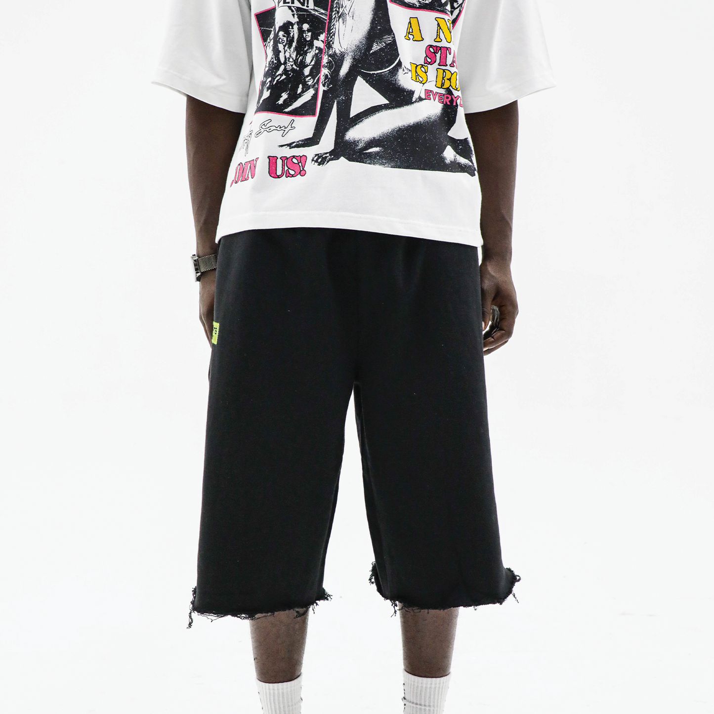 District Wide-Leg Shorts (500 GSM)