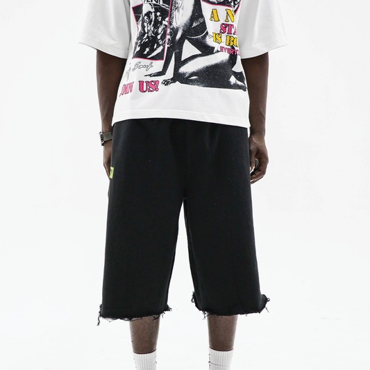 District Wide-Leg Shorts (500 GSM)