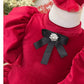 Josephine Red Party Dress