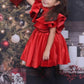 Josephine Red Party Dress