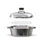 Oval Dutch Oven with Lid - 10 Quart (15 Inch)