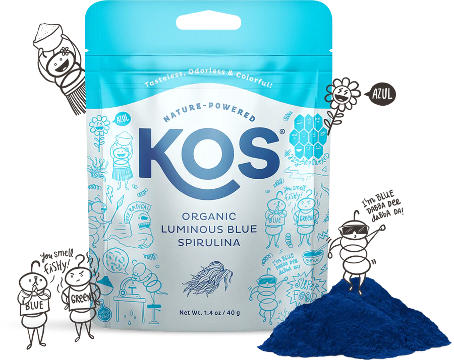 Blue Spirulina by Kos - 1.4 Oz
