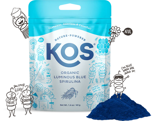 Blue Spirulina by Kos - 1.4 Oz