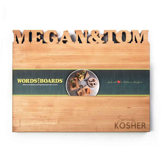 Large Custom Board ~ Seriously Kosher
