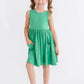 Kelly Green Tank Pocket Twirl Dress