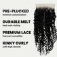 Kinky Curly 5x5 HD Lace Human Hair Closure