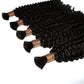 Kinky Curly Bulk 100% Human Braiding Hair