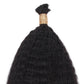Kinky Straight Bulk 100% Human Braiding Hair