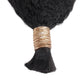 Kinky Straight Bulk 100% Human Braiding Hair