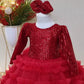 Kourtney Red Party Dress