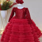 Kourtney Red Party Dress