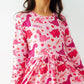 Dino Kisses L/S Pocket Twirl Dress