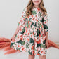 Hear Me Roar 3/4 Sleeve Pocket Twirl Dress