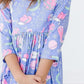 SALE Neon Moon 3/4 Sleeve Pocket Twirl Dress