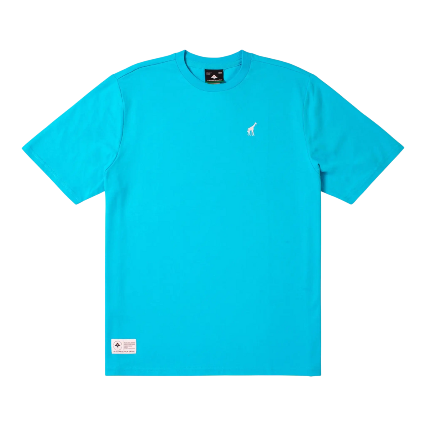 LRG 47 Crew Men’s T-Shirt – Teal/White