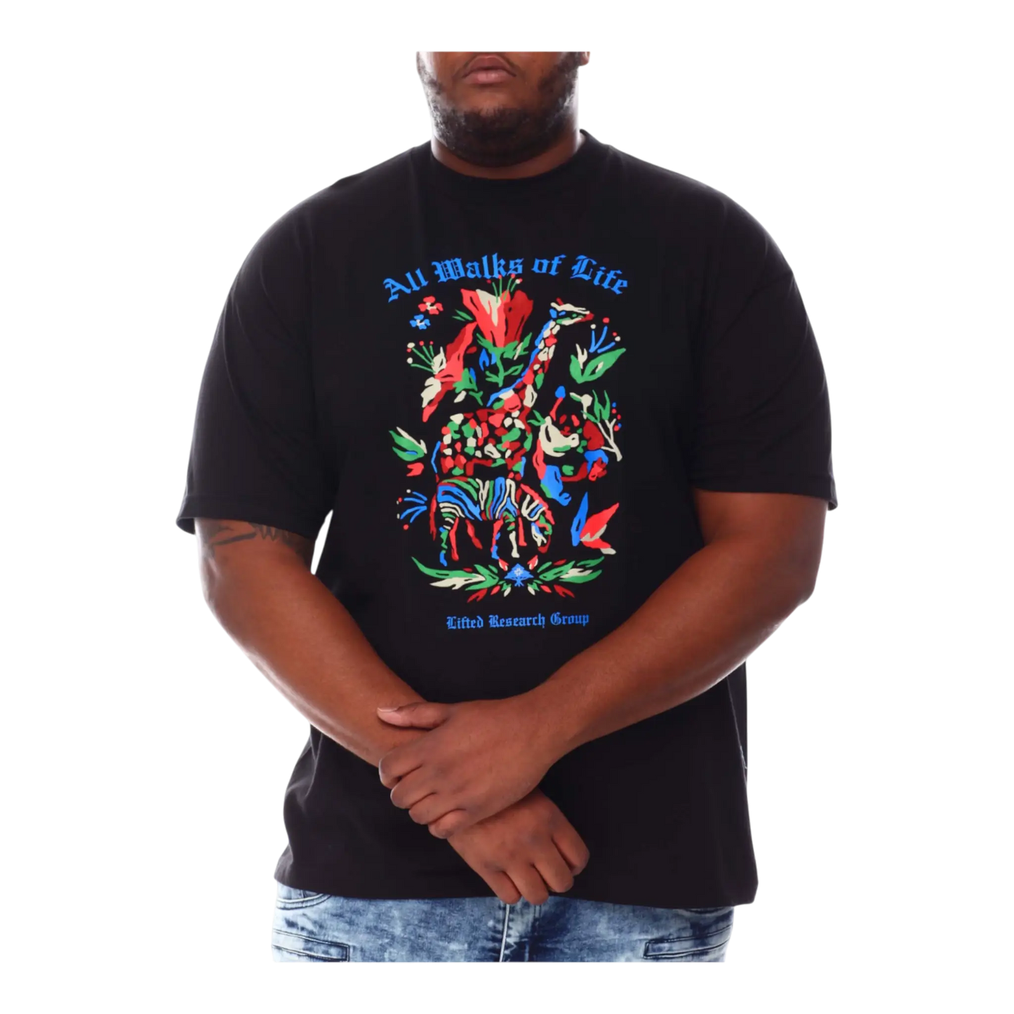 LRG All Walks Of Life Men’s T-Shirt – Black