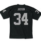 Mitchell & Ness Legacy Los Angeles Raiders 1988 Bo Jackson Men Football Jersey Black